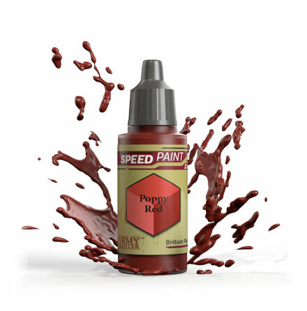 Speedpaint 2.0: Poppy Red (18 ml, 6-pack)