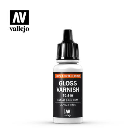 GLOSS VARNISH 17ml (6-pack)