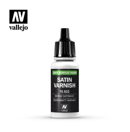 SATIN VARNISH 17ml (6-pack)