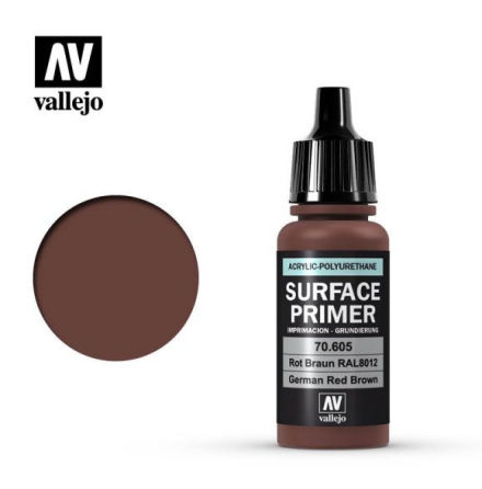 GERMAN RED BROWN PRIMER (VALLEJO GAME AIR) (6-pack)