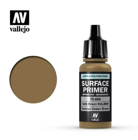 GERMAN GREEN BROWN PRIMER (VALLEJO GAME AIR) (6-pack)