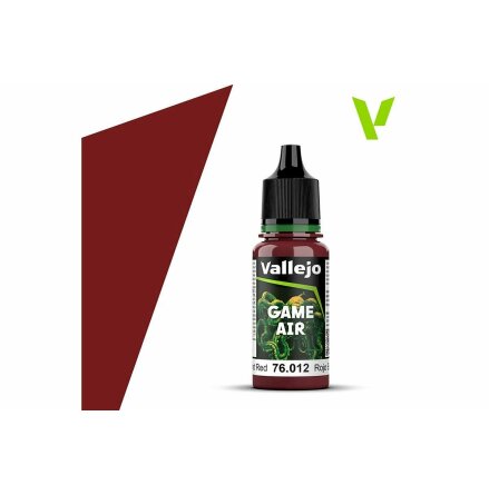 Vallejo Game Air scarlet red 18ml (6-pack)