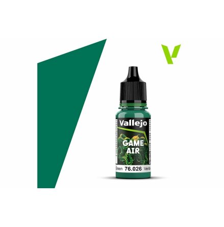 Vallejo Game Air jade green 18ml (6-pack)