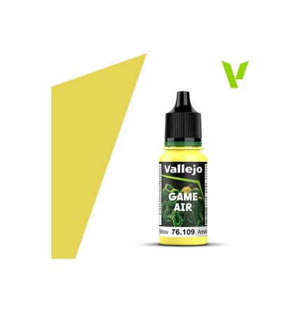 Vallejo Game Air toxic yellow 18ml (6-pack)