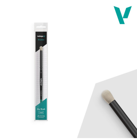 Vallejo Drybrush round natural hair, S