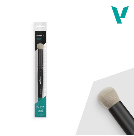 Vallejo Drybrush round natural hair, L