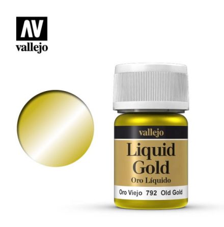 OLD GOLD (VALLEJO MODEL COLOR - ALCOHOL BASED NEW FORMULA!)