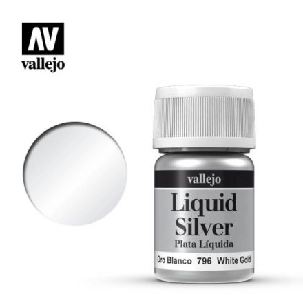 WHITE GOLD (VALLEJO MODEL COLOR - ALCOHOL BASED, NEW FORMULA!)