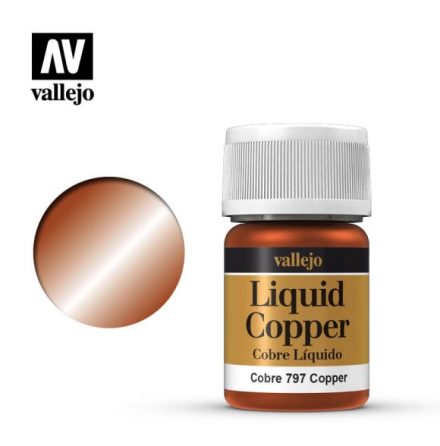 COPPER (VALLEJO MODEL COLOR - ALCOHOL BASED NEW FORMULA!)