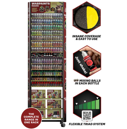 Warpaints Fanatic Rack (KONTAKTA OSS FR UPPDATERAT PRIS)