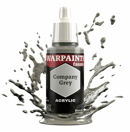 Warpaints Fanatic: Company Grey (6-pack) (rel. 20/4, frboka senast 21/3)