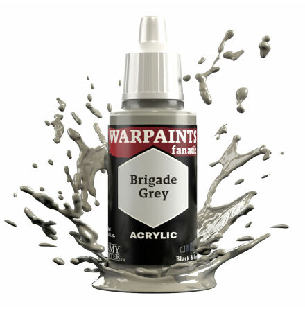 Warpaints Fanatic: Brigade Grey (6-pack)