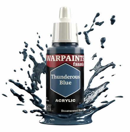 Warpaints Fanatic: Thunderous Blue (6-pack) (rel. 20/4, frboka senast 21/3)