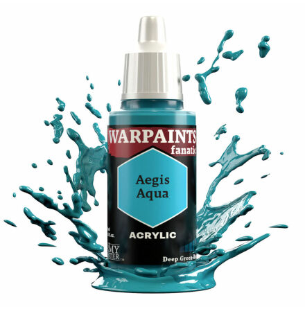 Warpaints Fanatic: Aegis Aqua (6-pack) (rel. 20/4, frboka senast 21/3)
