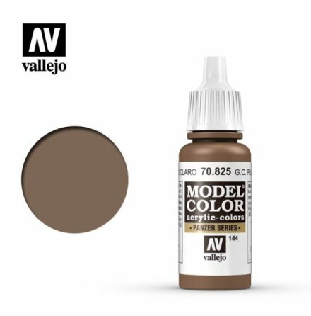 GERMAN CAMOUFLAGE PALE BROWN (VALLEJO MODEL COLOR) (6-pack)