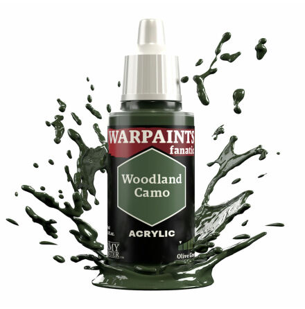 Warpaints Fanatic: Woodland Camo (6-pack)