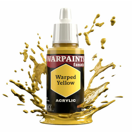 Warpaints Fanatic: Warped Yellow (6-pack) (rel. 20/4, frboka senast 21/3)