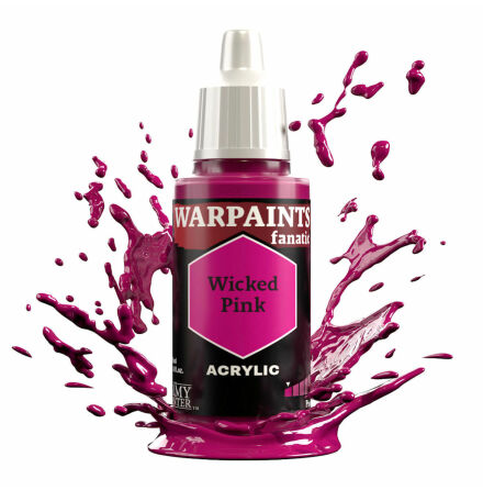 Warpaints Fanatic: Wicked Pink (6-pack) (rel. 20/4, frboka senast 21/3)