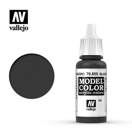 BLACK GLAZE (VALLEJO MODEL COLOR) (6-pack)