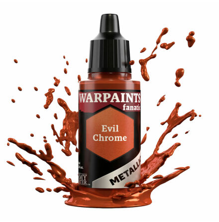 Warpaints Fanatic Metallic: Evil Chrome (6-pack)