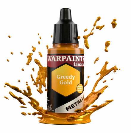 Warpaints Fanatic Metallic: Greedy Gold (6-pack) (rel. 20/4, frb. 21/3)