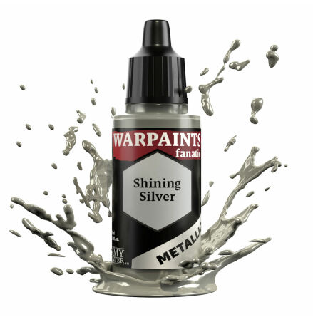 Warpaints Fanatic Metallic: Shining Silver (6-pack)