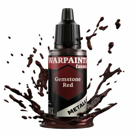 Warpaints Fanatic Metallic: Gemstone Red (6-pack)