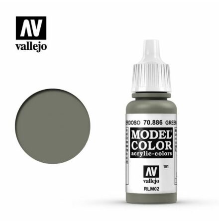 GREEN-GREY (VALLEJO MODEL COLOR) (6-pack)