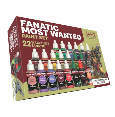 Warpaints Fanatic Most Wanted Paint Set (Pre-order deadline 19/5)
