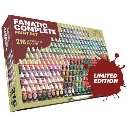 Warpaints Fanatic Complete Paint Set SLUTSLD!