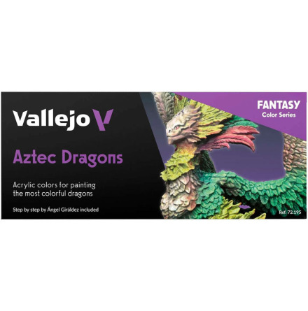 Vallejo Aztec Dragons set 8 x 18ml