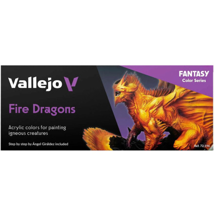 Vallejo Fire Dragons set 8 x 18ml