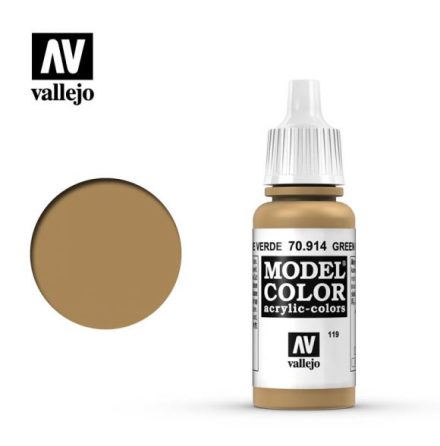 GREEN OCHRE (VALLEJO MODEL COLOR) (6-pack)