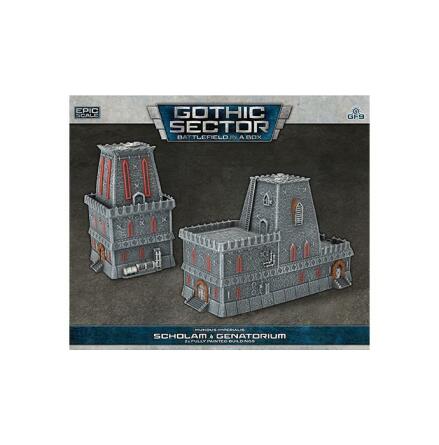 BIAB MUNDUS IMPERIALIS: Scholam & Genatorium (6-10 mm epic scale)