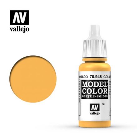 GOLDEN YELLOW (VALLEJO MODEL COLOR) (6-pack)