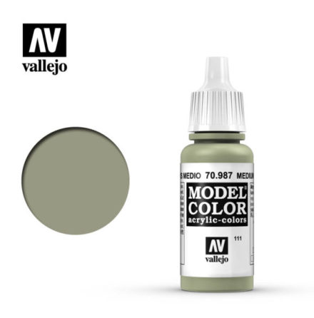 MEDIUM GREY (VALLEJO MODEL COLOR) (6-pack)