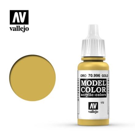 GOLD (VALLEJO MODEL COLOR) (6-pack)