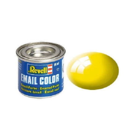 REVELL Enamel 14 ml. yellow, gloss (6-pack)