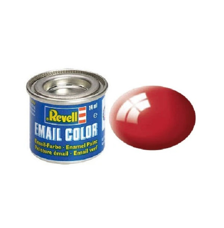 REVELL Enamel 14 ml. italian red, gloss (6-pack)