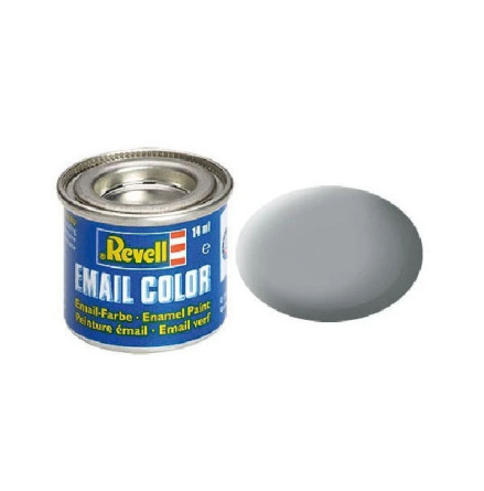 REVELL Enamel 14 ml. lightgrey mat USAF (6-pack)