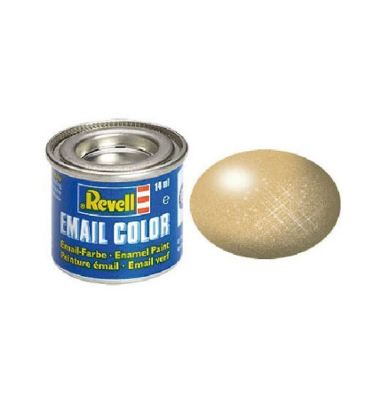 REVELL Enamel 14 ml. gold metallic (6-pack)