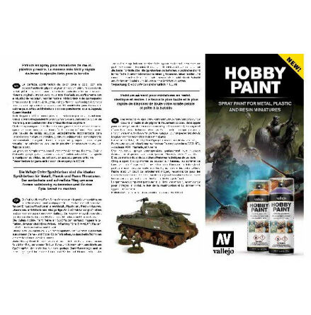 Vallejo Color chart Hobby Paint CC063