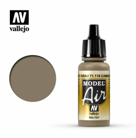 CAMOUFLAGE GREY (VALLEJO MODEL AIR) (6-pack)