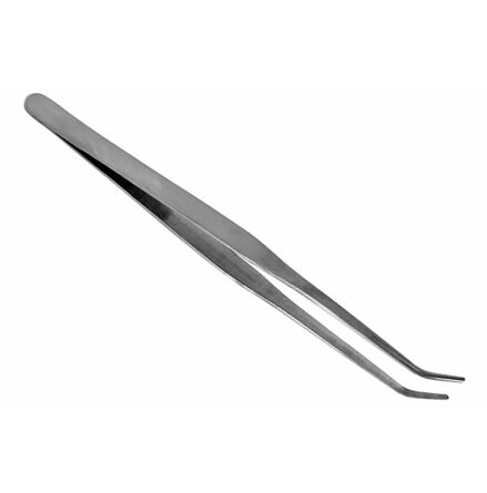 Vallejo Strong curved stainless steel tweezers (175mm)