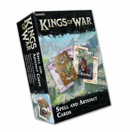 Kings of War 4.0: Spell and Artefact Cards (Release 2025-11-21)