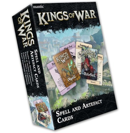 Kings of War 4.0: Spell and Artefact Cards (Release 2025-11-21)