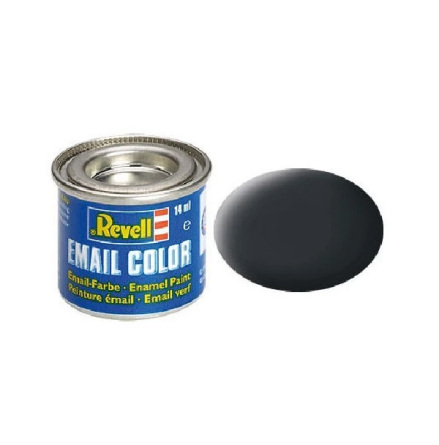 REVELL Enamel 14 ml. anthracite grey, mat (6-pack)