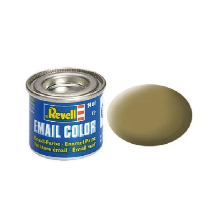 REVELL Enamel 14 ml. olive brown mat (6-pack)