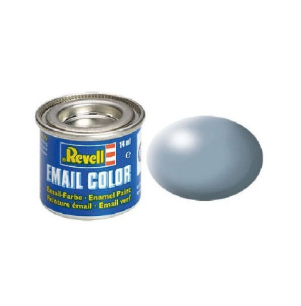 REVELL Enamel 14 ml. grey silk (6-pack)