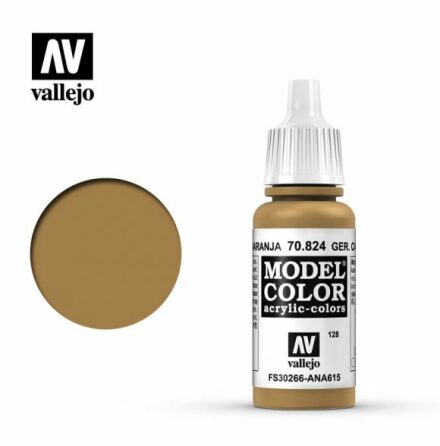 GERMAN CAMOUFLAGE ORANGE OCHRE (VALLEJO MODEL COLOR) (6-pack) OLD VIT KORK